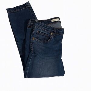 Kut from the Kloth Medium Blue Skinny crop Jeans